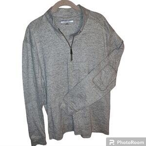 Greg Norman* 1/4 Zip Pullover Sweater* Heather Brown* Sz L